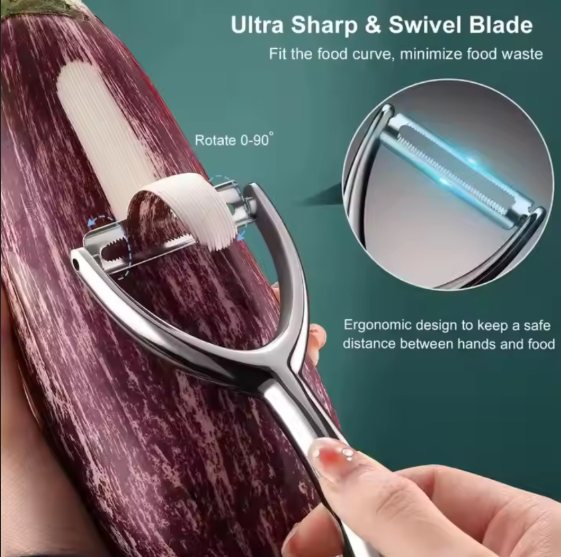 Zinc Alloy Paring Peeler