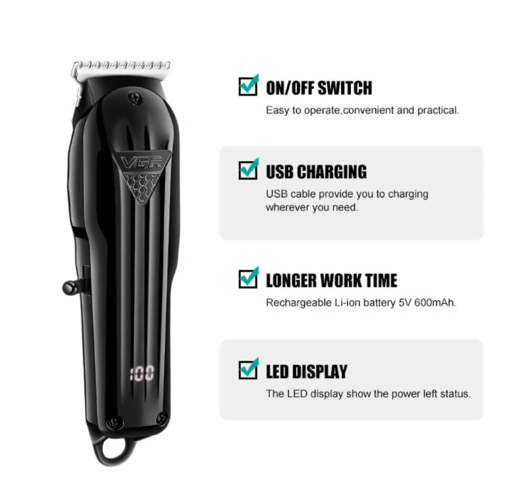 VGR Hair Trimmer V- 982