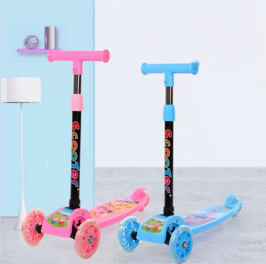 Foldable Kids Scooter with Light