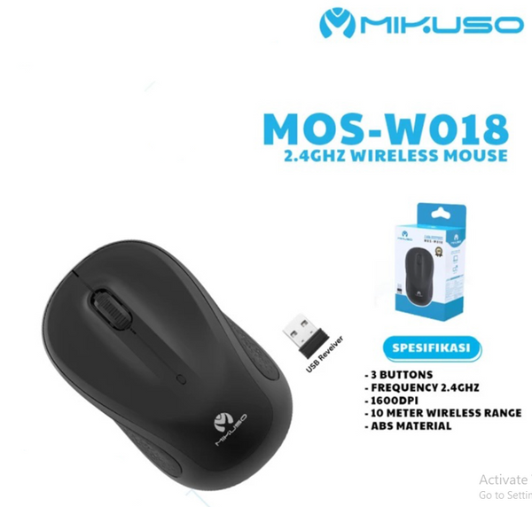 Mikuso Wireless Mouse - W018