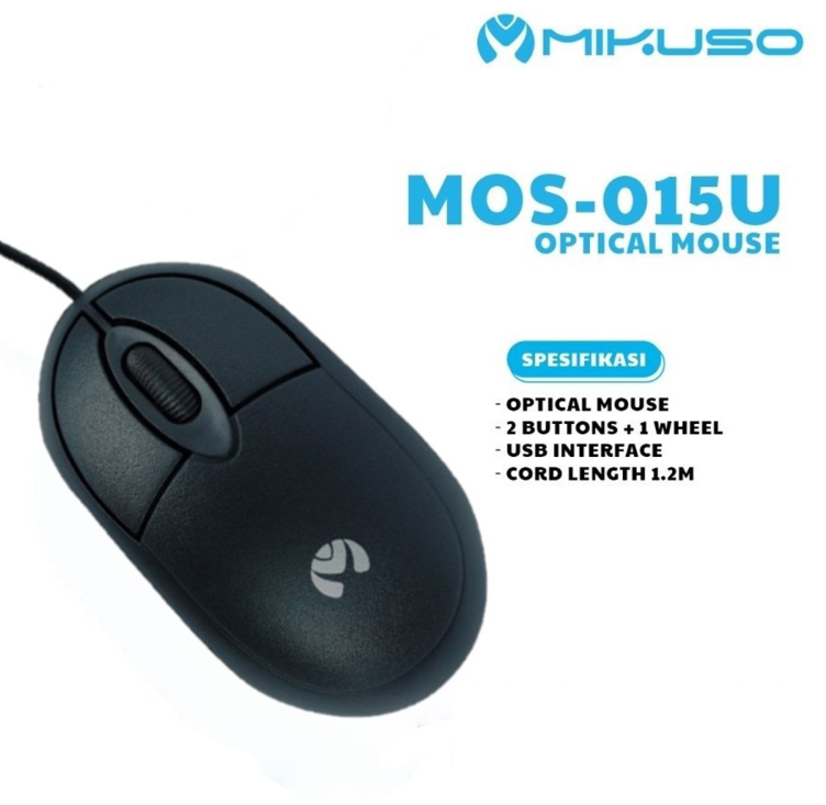 Mikuso Wired Mouse - 015U