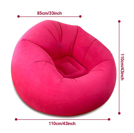 Inflatable Air Sofa with Pump