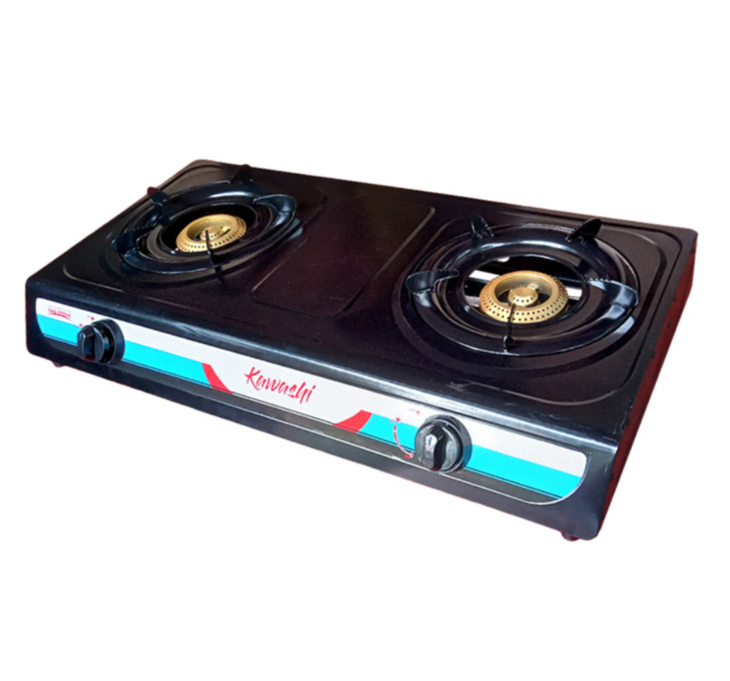 Kawashi Non Stick 2 Burner Gas Cooker GC42