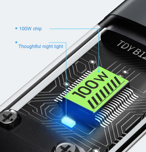 100W 3 In 1 Fast Charging Cable