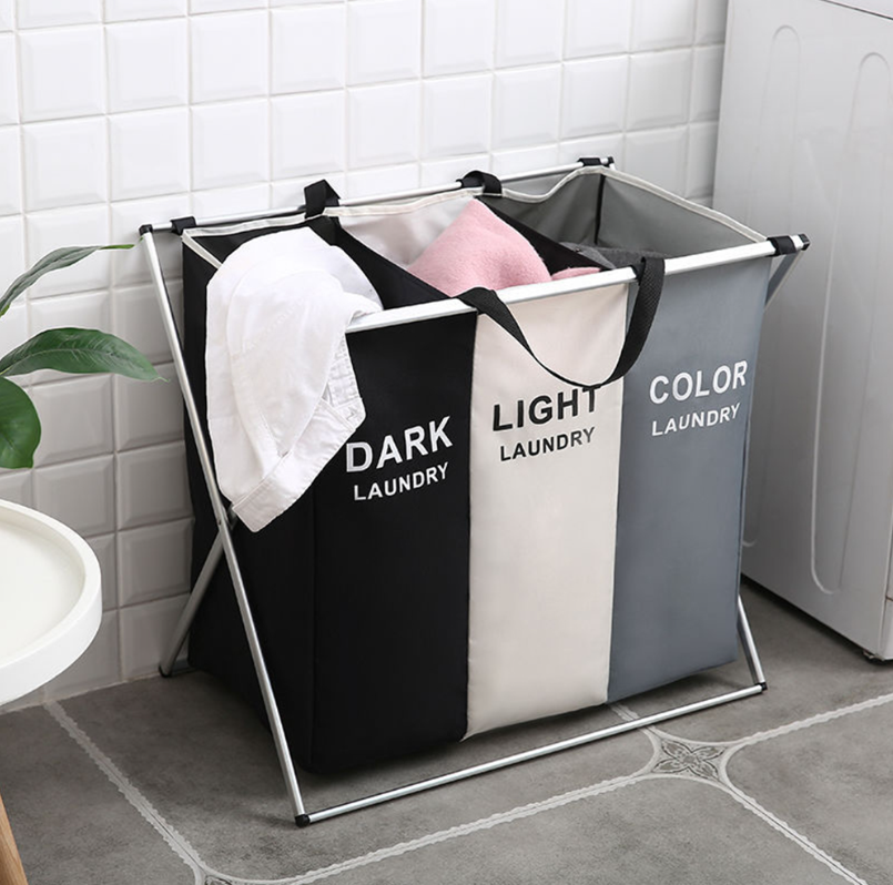 3 Section Laundry Basket