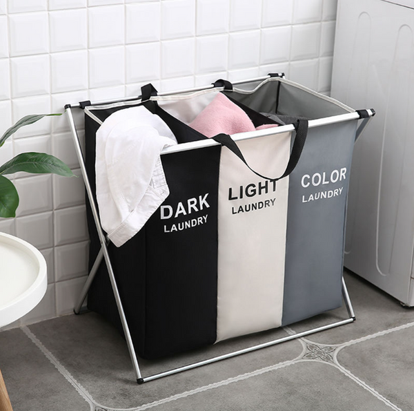 3 Section Laundry Basket