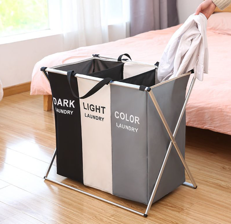 3 Section Laundry Basket