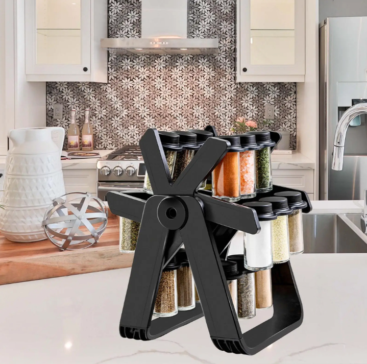 18 Jar Rotating Spice rack