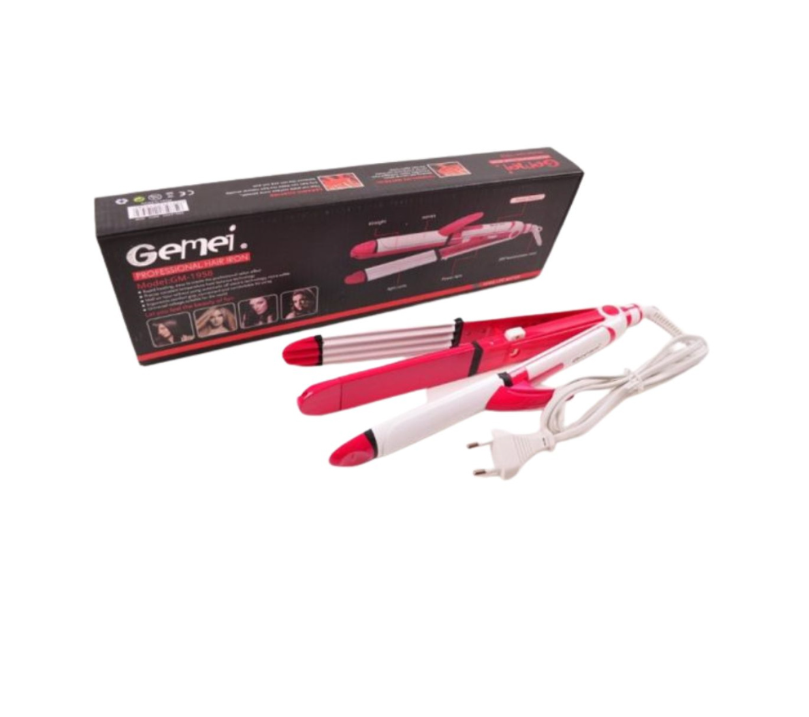 Gemei 3in1 Hair Iron GM-1958