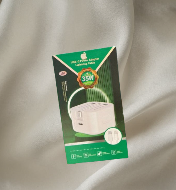 SHPLUS 35W USB-C Power Adapter with Cable