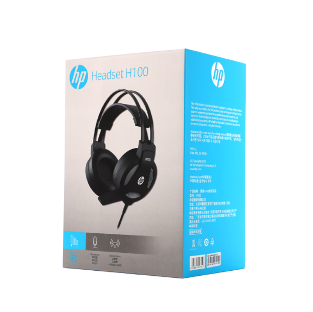 HP H100 Wired Gaming PC Headset