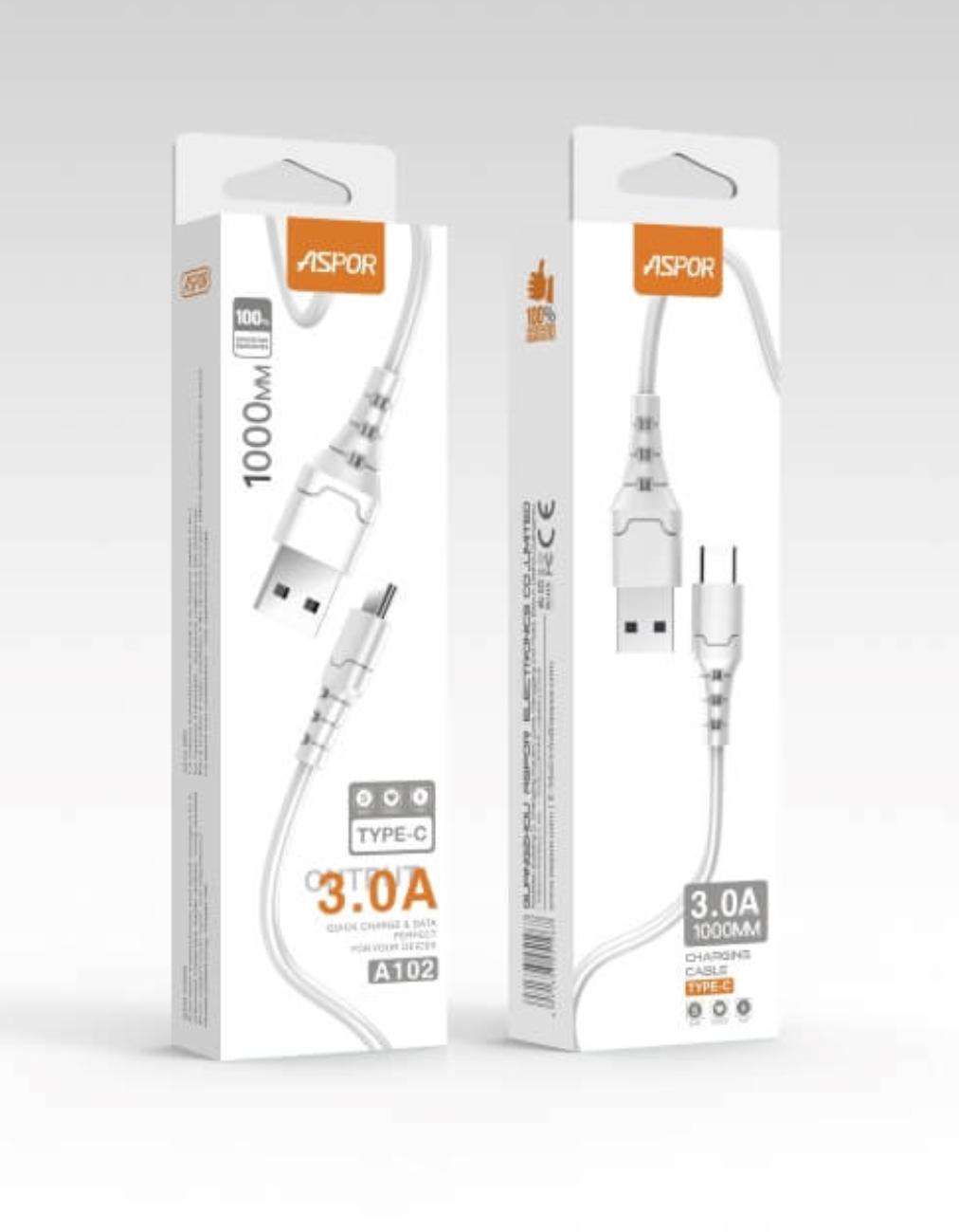 Aspor Fast Charging Type-C Cable A102
